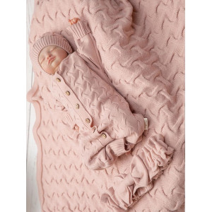 Комплект на выписку для новорожденного Остин пудра