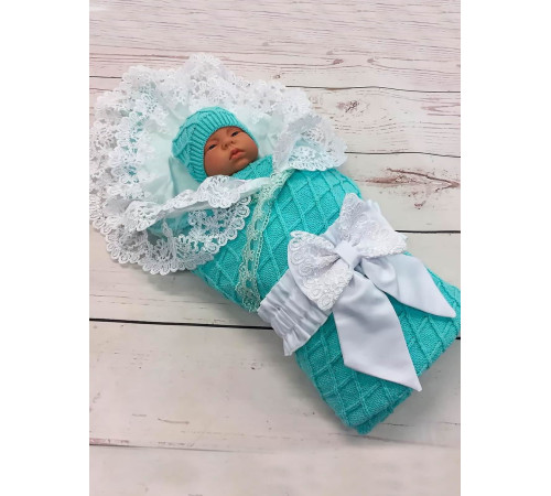 Вязаный комплект Пахлава тиффани