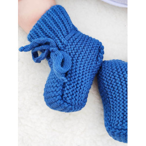 Вязаные носочки-пинетки Лапочки парламент