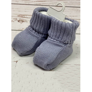 Летний вязаный комплект Капелька серый