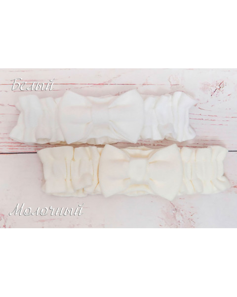 Вязаный плед Кукуруза белый