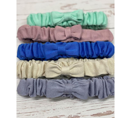 Вязаный плед для новорожденных Моана аквамарин