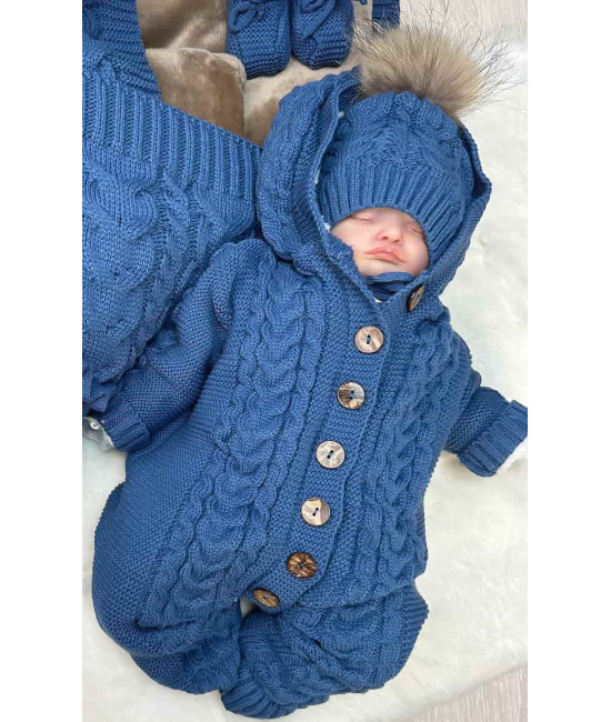 Вязаный комбинезон Рози парламент