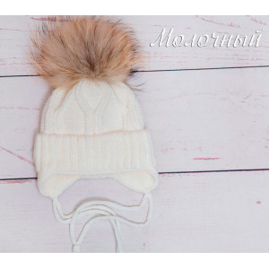 Конверт для новорожденного Пуф-Бараш молочный