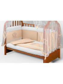 Комплект в кроватку для новорожденного АВ E-Royal персик
