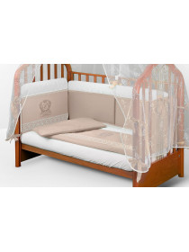 Комплект в кроватку для новорожденного АВ E-Royal какао