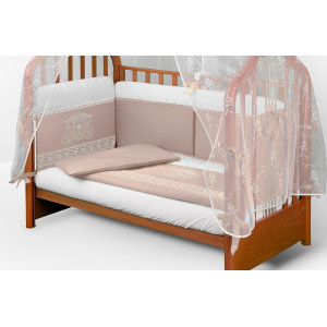 Комплект в кроватку АВ Красивая карета какао