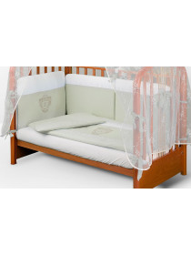 Комплект в кроватку для новорожденного АВ R-Royal фисташка