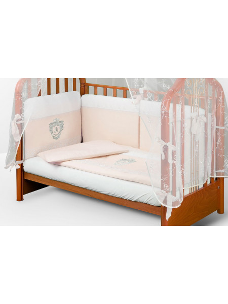 Комплект в кроватку для новорожденного АВ R-Royal крем