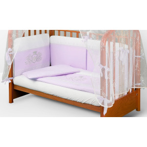 Комплект в кроватку АВ Royal сирень