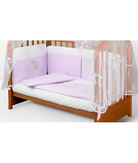 Комплект в кроватку АВ Royal сирень