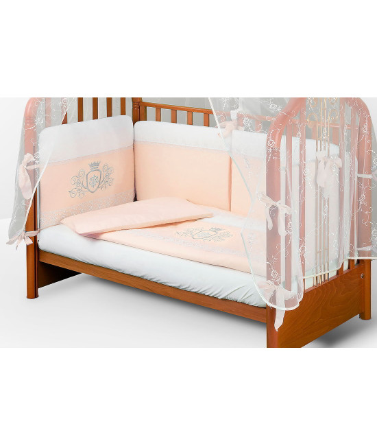 Комплект в кроватку АВ Royal персик