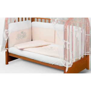 Комплект в кроватку для новорожденного АВ Royal крем