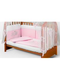 Комплект в кроватку АВ Royal розовый
