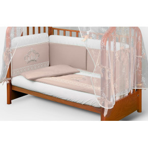 Комплект в кроватку АВ Русская корона какао