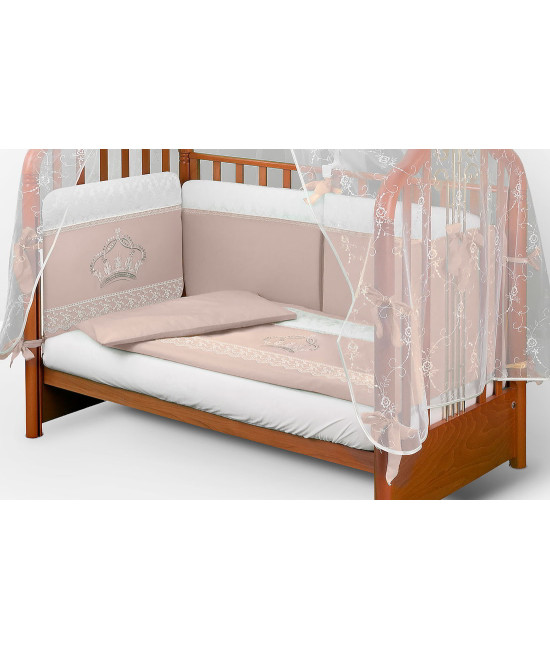 Комплект в кроватку АВ Русская корона какао