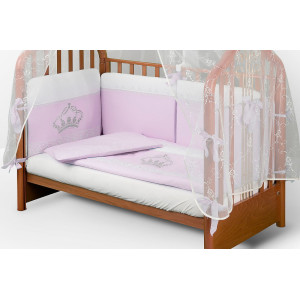 Комплект в кроватку АВ Русская корона сирень