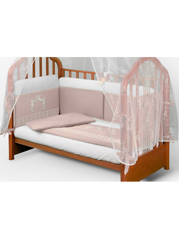 Комплект в кроватку AB Шторы короля какао