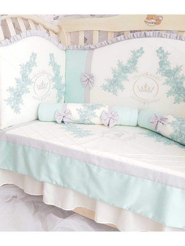 Комплект в кроватку Софт Angelica ментол