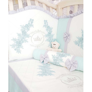 Комплект в кроватку Софт Angelica ментол