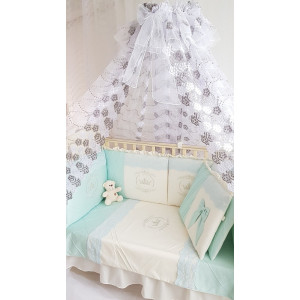 Комплект в кроватку Софт Areseli ментол