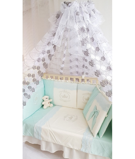 Комплект в кроватку Софт Areseli ментол