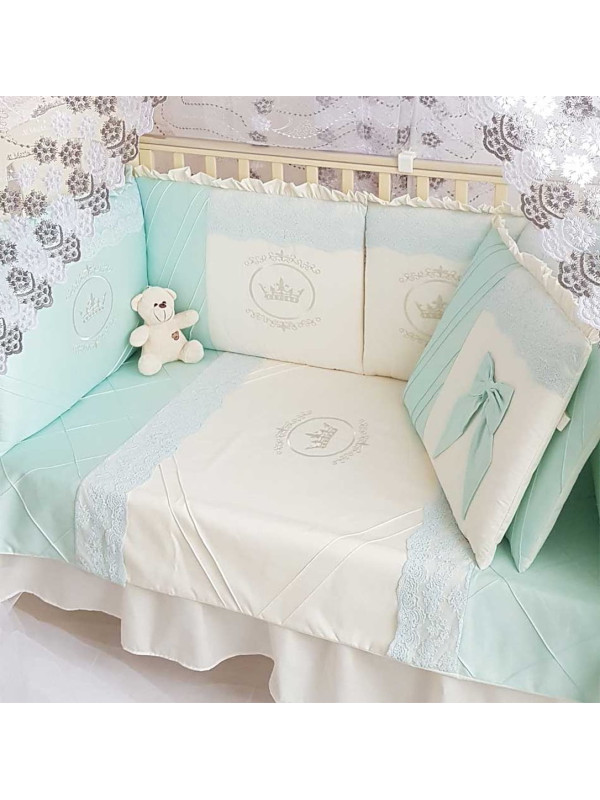 Комплект в кроватку Софт Areseli ментол