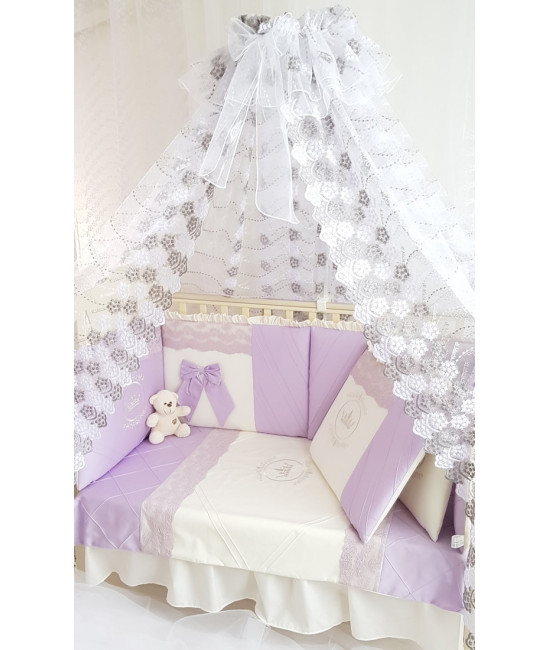 Комплект в кроватку Софт Areseli сирень