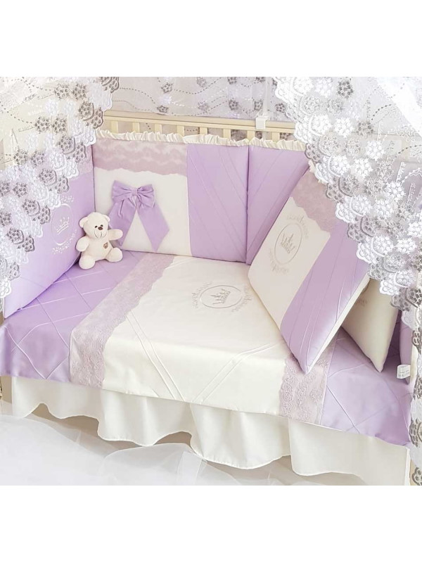 Комплект в кроватку Софт Areseli сирень