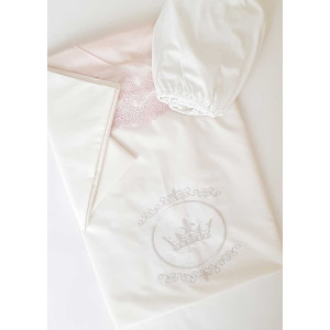 Комплект в кроватку Софт Areseli нежно-розовый