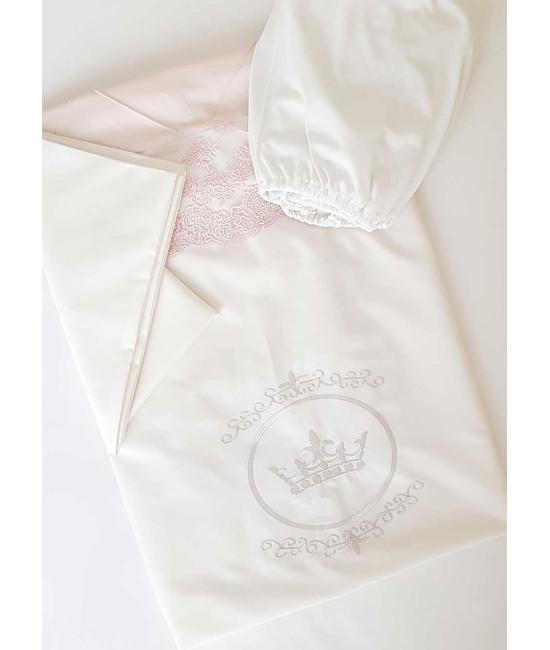 Комплект в кроватку Софт Areseli нежно-розовый