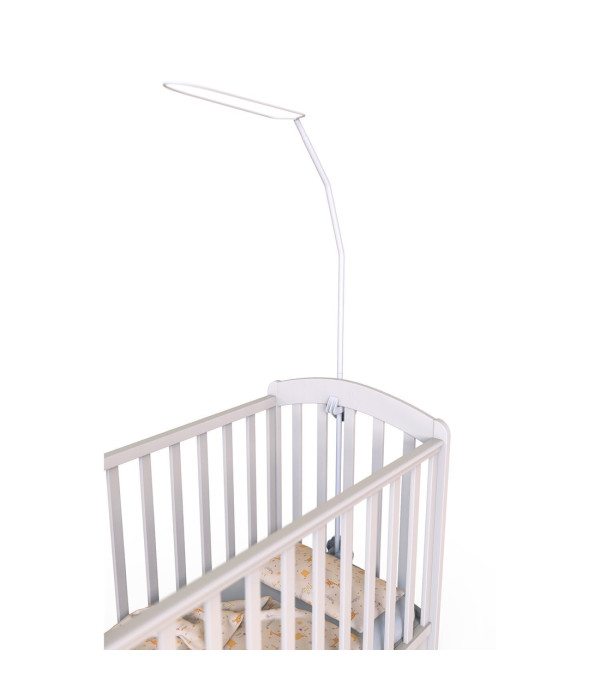 Комплект в круглую кроватку Бабочка персик