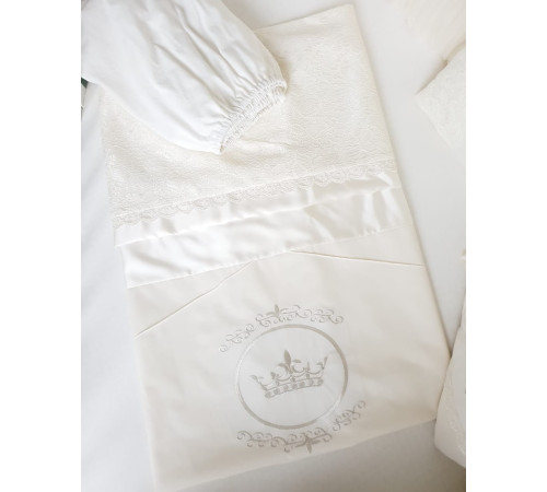 Комплект в круглую кроватку Benita light крем