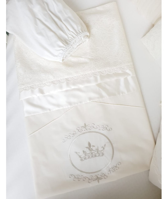 Универсальный комплект в кроватку Benita крем