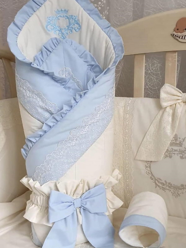 Конверт Cherry голубой