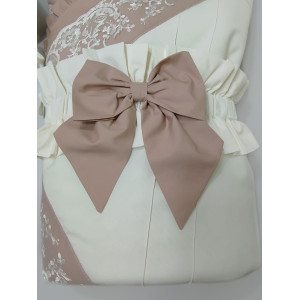 Конверт на выписку Cherry коричневый