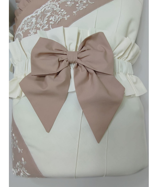 Конверт на выписку Cherry коричневый