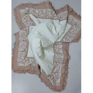 Конверт на выписку Cherry коричневый