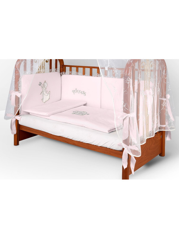Комплект в кроватку Диана-Золушка розовый