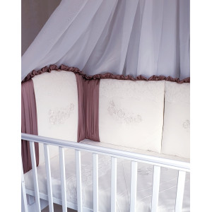 Комплект в кроватку Софт Gracia какао