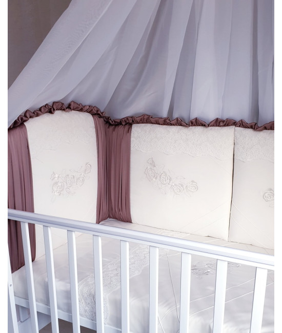 Комплект в кроватку Софт Gracia какао