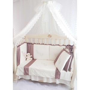 Комплект в кроватку Софт Gracia какао