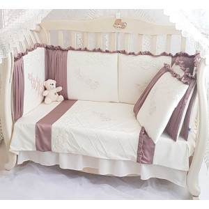 Комплект в кроватку Софт Gracia какао