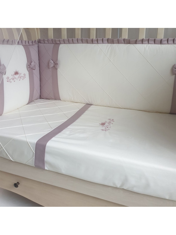 Комплект в кроватку Софт Helin лиловый