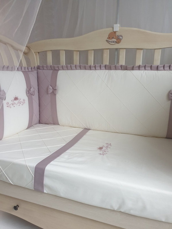 Комплект в кроватку Софт Helin лиловый