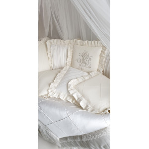 Комплект в круглую кроватку Jessika крем