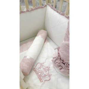 Комплект в кроватку Софт Karina розовый