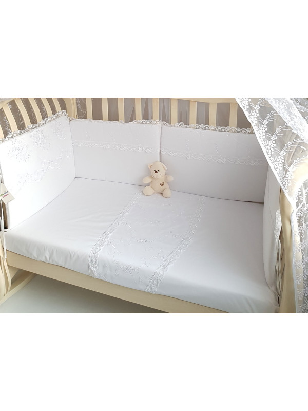 Комплект в кроватку Королевский белый