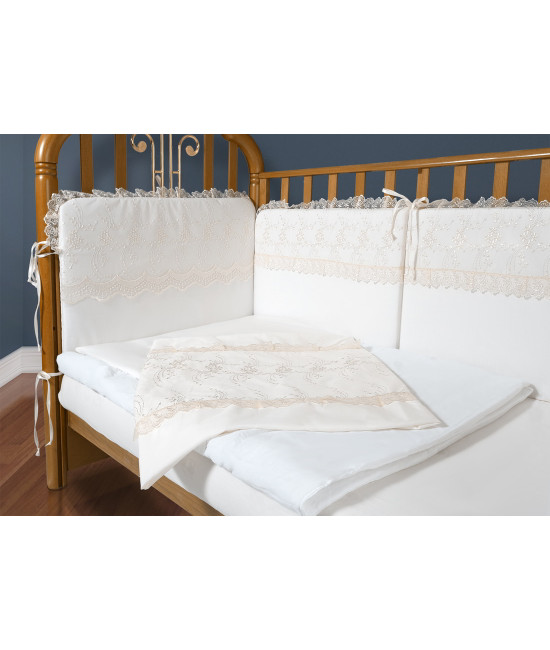 Комплект в кроватку Королевский бежевый