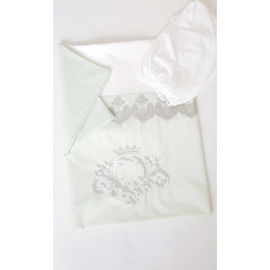 Комплект в кроватку Софт Madrid light салатовый